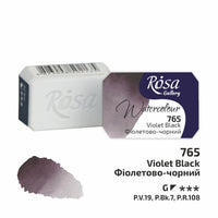 Rosa Gallery Aquarellfarben im Näpfchen 2,5 ml – Violet Black panvička