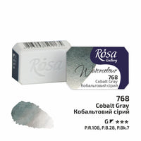 Rosa Gallery Aquarellfarben im Näpfchen 2,5 ml – Cobalt Gray panvička