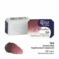 Rosa Gallery Aquarellfarben im Näpfchen 2,5 ml – Carbon Red panvička