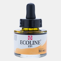 Ecoline Flüssig-Aquarellfarbe 30 ml – Gold Ochre