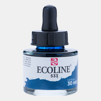 Ecoline Flüssig-Aquarellfarbe 30 ml – Indigo