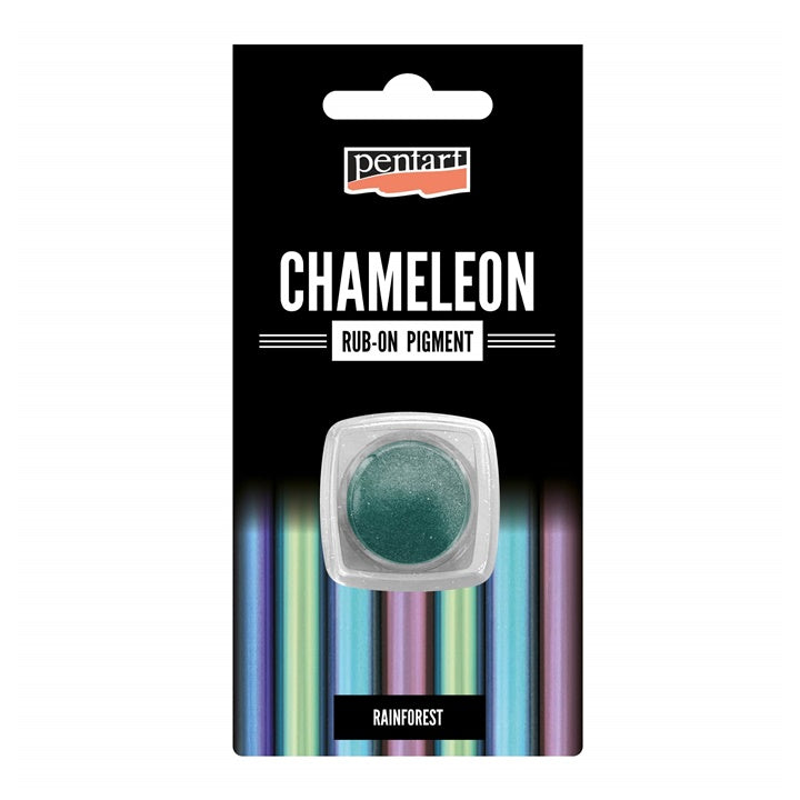 Pentart Chameleon Rub-on Pigmentpulver 0,5 g – skarabeus