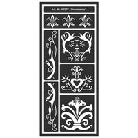 Home Design Motiv-Schablone | verschiedene Ausführungen | Ornaments