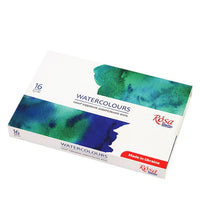Aquarellfarben-Set, ROSA STUDIO, 16x2.5ml, volle Töpfe, Karton