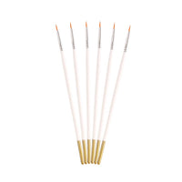 Set mit Konturenpinseln / 6-teilig | verschiedene Größen