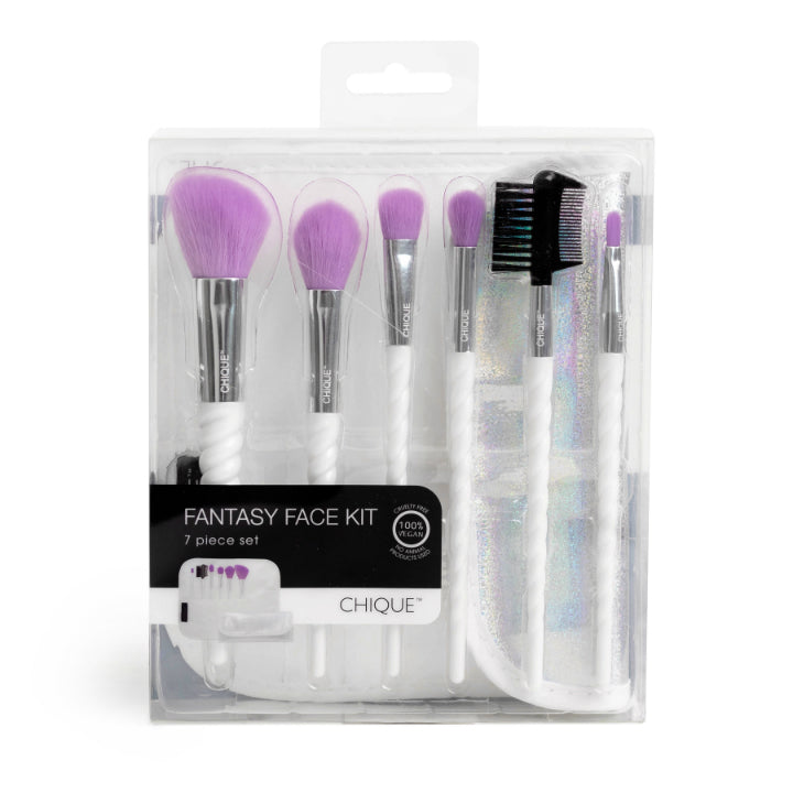 Make-up Pinsel-Set | verschiedene Farben — Bild 3