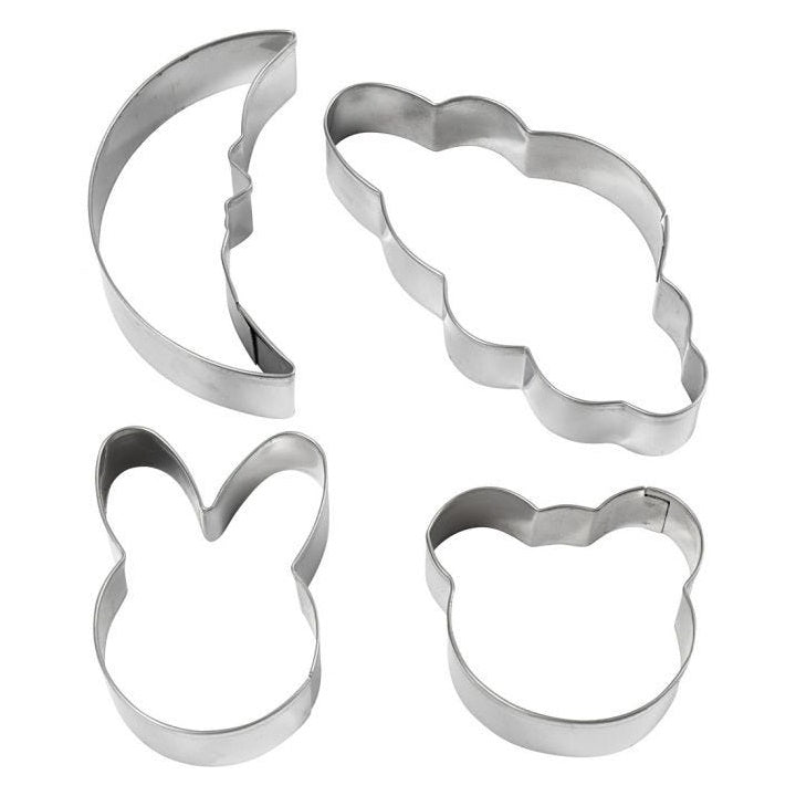 Ausstechformen-Set 4-tlg. | verschiedene Motive | mesiac. oblak