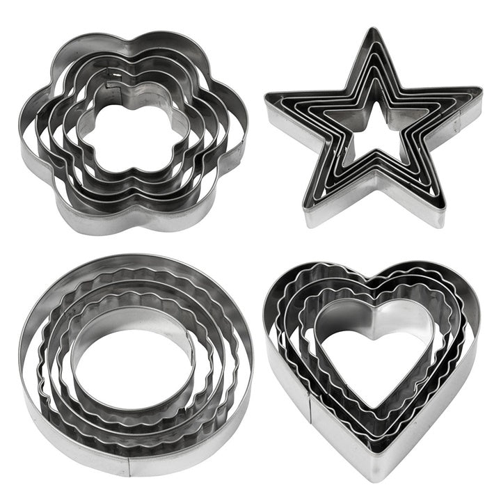 Ausstechformen-Set - 5-teilig | verschiedene Formen