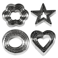 Ausstechformen-Set - 5-teilig | verschiedene Formen