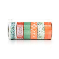 Satz Washi-Bänder 6 x 2,5 m | verschiedene Typen | Blumen