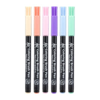 Sakura Koi Coloring Brush Pen Aquarell-Pinselstifte - 6er-Set Sweets