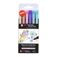 Sakura Koi Coloring Brush Pen Aquarell-Pinselstifte - 6er-Set Sweets