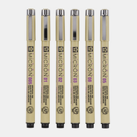 Sakura Pigma Micron 01 Fineliner 0,25 mm 6er-Set