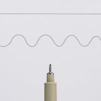 Sakura Pigma Micron 05 Fineliner 0,45 mm – 6er-Set – Kühles Grau