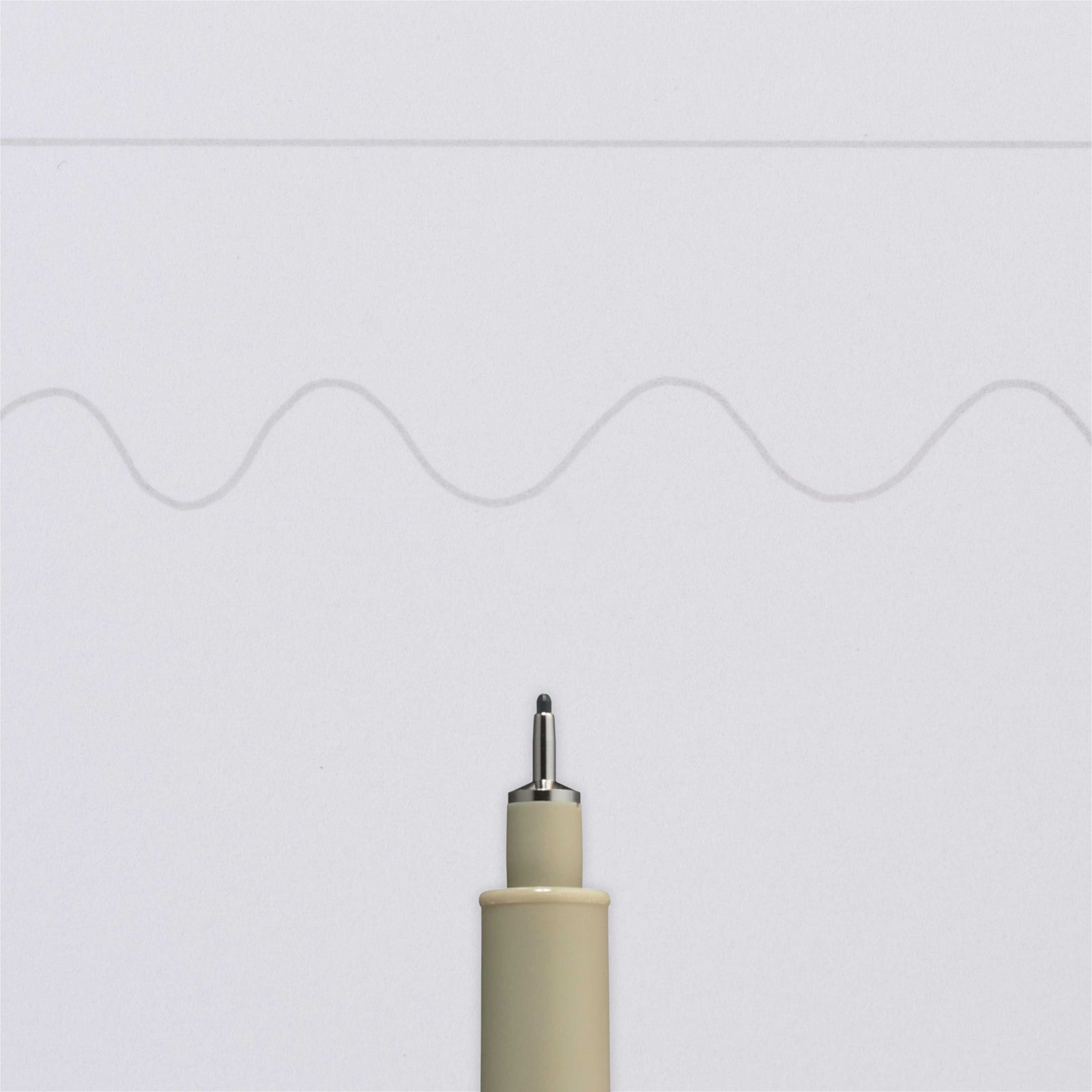 Sakura Pigma Micron 05 Fineliner 0,45 mm – 6er-Set – Helles kühles Grau