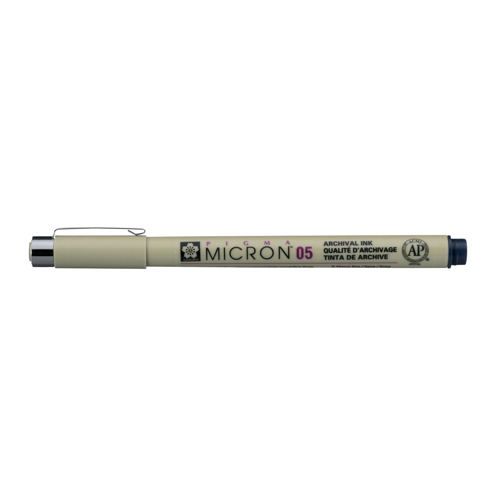 Sakura Pigma Micron 05 Fineliner 0,45 mm – 6er-Set – Lila