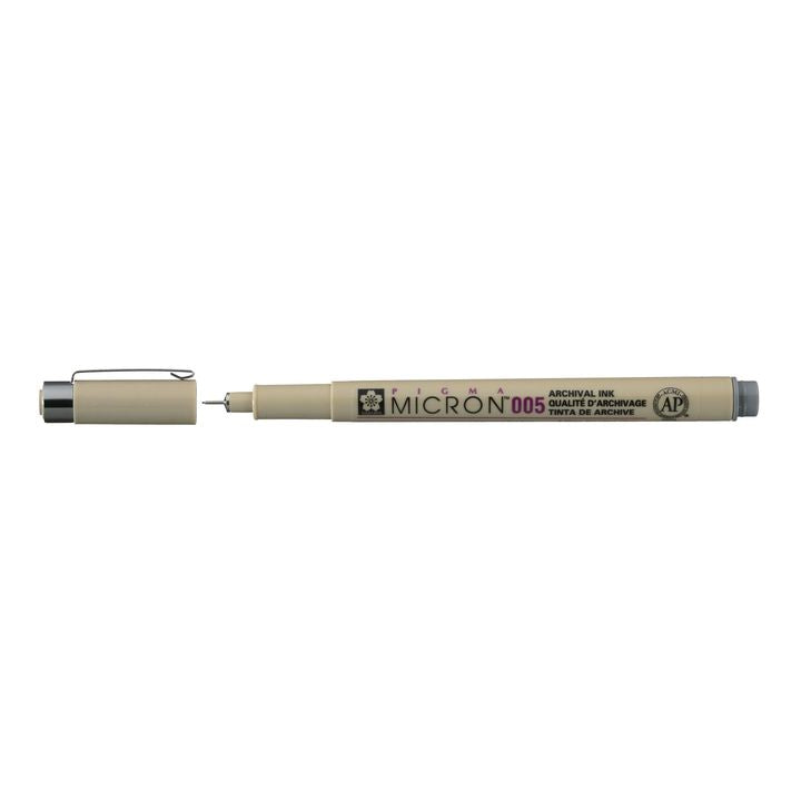 SAKURA Pigma Micron Fineliner in der Farbe Dunkelgrau | ARTMIE