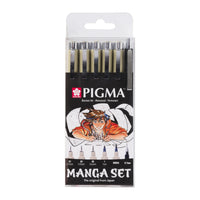 Sakura Pigma Micron Manga Fineliner-Set / 6 Stück