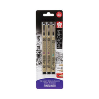 Sakura Pigma Micron Stifte-Set / 3 Stück