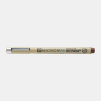 Sakura Tuschestift Pigma Micron PN - verschiedene Farben – Burgunder