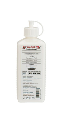 Schmincke AERO COLOR Professional Acryltinte 250 ml – 100 Transparentweiß