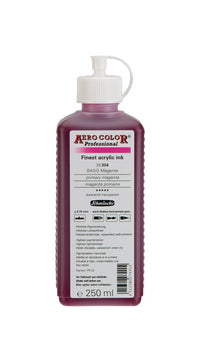 Schmincke AERO COLOR Professional Acryltinte 250 ml – 304 Primärmagenta