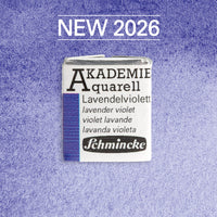 Schmincke AKADEMIE Aquarellfarben 1/2 Näpfchen - Golden pink – 449 Lavendelviolett