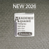 Schmincke AKADEMIE Aquarellfarben 1/2 Näpfchen - Golden pink – 775 Hellgrau