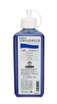 Schmincke aqua-LINOPRINT Linoldruckfarbe 250 ml – 430 Ultramarin