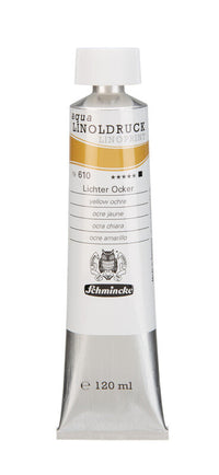 Schmincke aqua-LINOPRINT Linoldruckfarben 120 ml – 610 Lichter Ocker