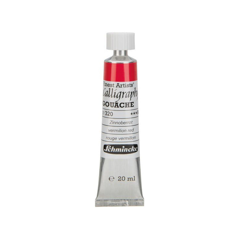 Schmincke Calligraphy Gouache Kalligraphie-Gouache 20 ml – 320 Zinnoberrot