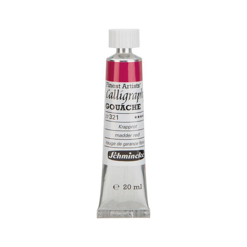 Schmincke Calligraphy Gouache Kalligraphie-Gouache 20 ml – 321 Krapprot