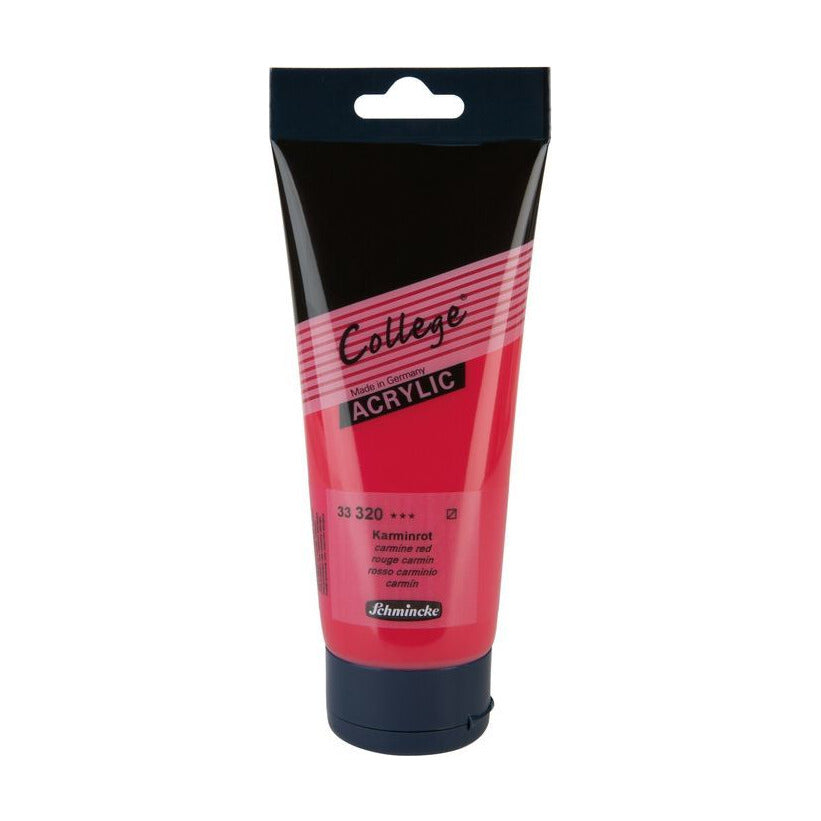 Schmincke College Acrylic Acrylfarben 200 ml – 320 Karminrot