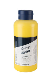 Schmincke College Acrylic Acrylfarben 750 ml – 220 College Gelb