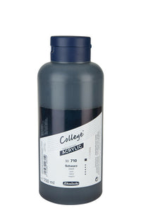 Schmincke College Acrylic Acrylfarben 750 ml – 710 Schwarz