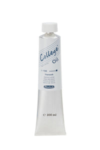 Schmincke College Oil Ölfarbe 200 ml – 100 Titanweiß