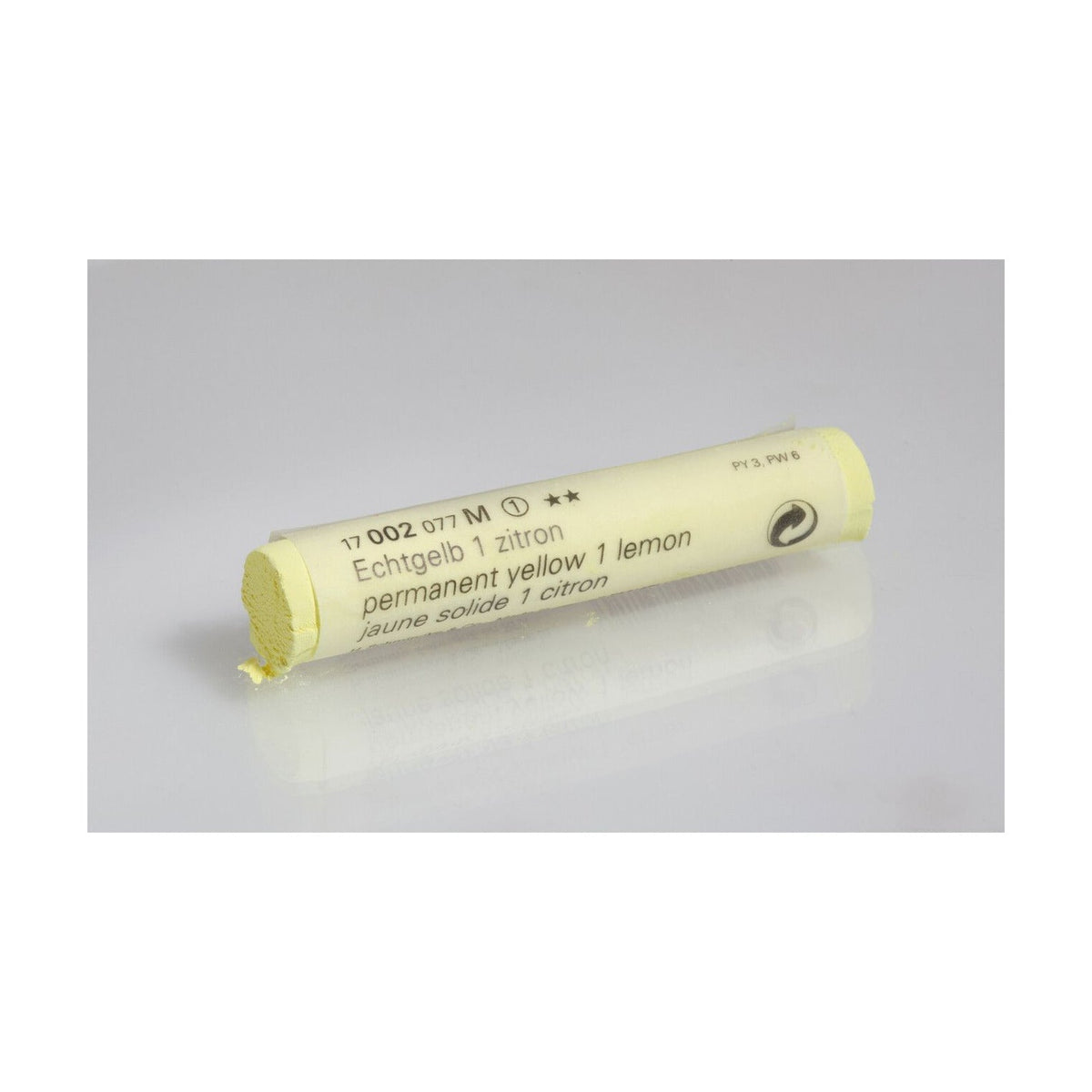 Schmincke FINEST EXTRA-SOFT Softpastell – Serie 1 – 002 M permanent yellow 1 lemon