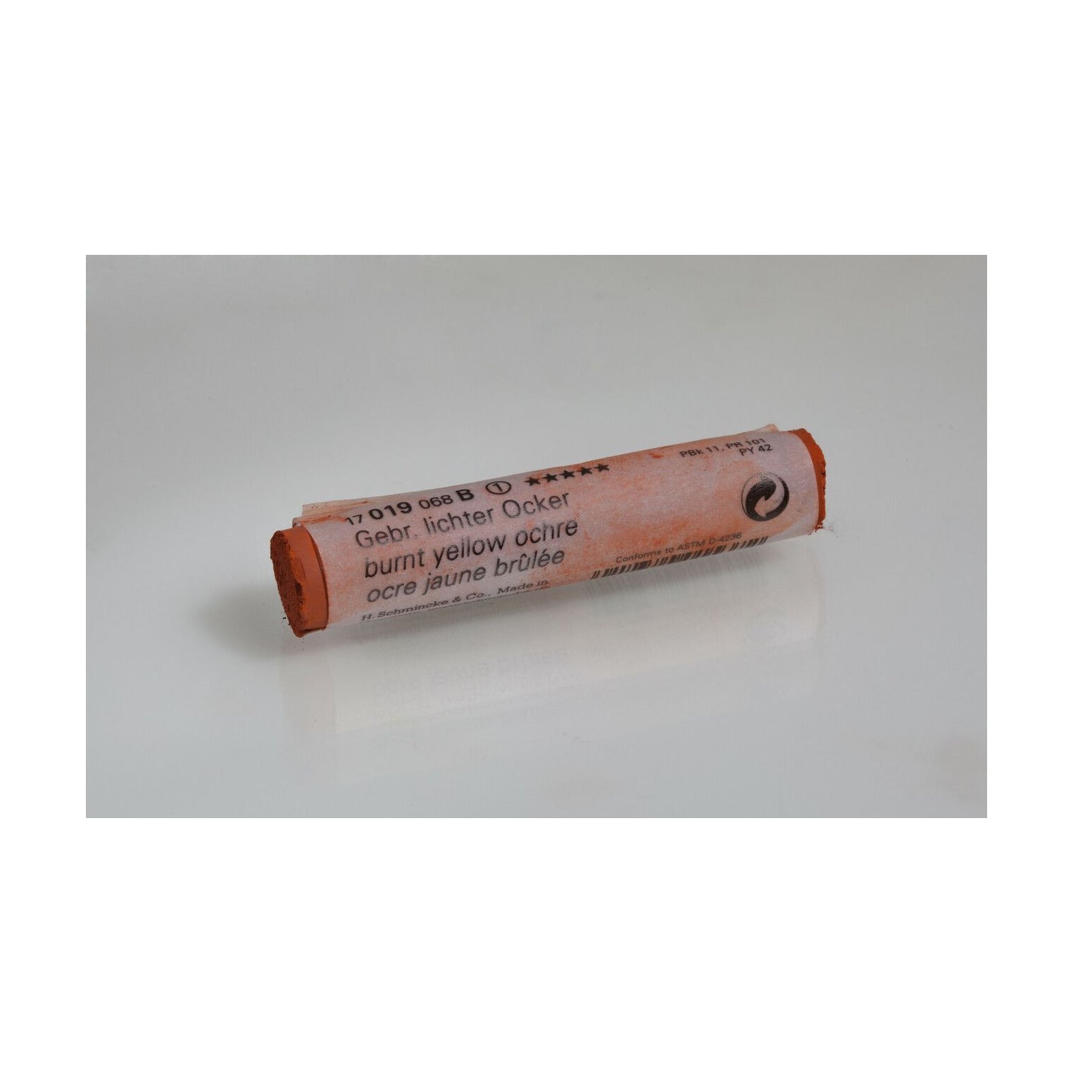 Schmincke FINEST EXTRA-SOFT Softpastell – Serie 1 – 019 B burnt yellow ochre