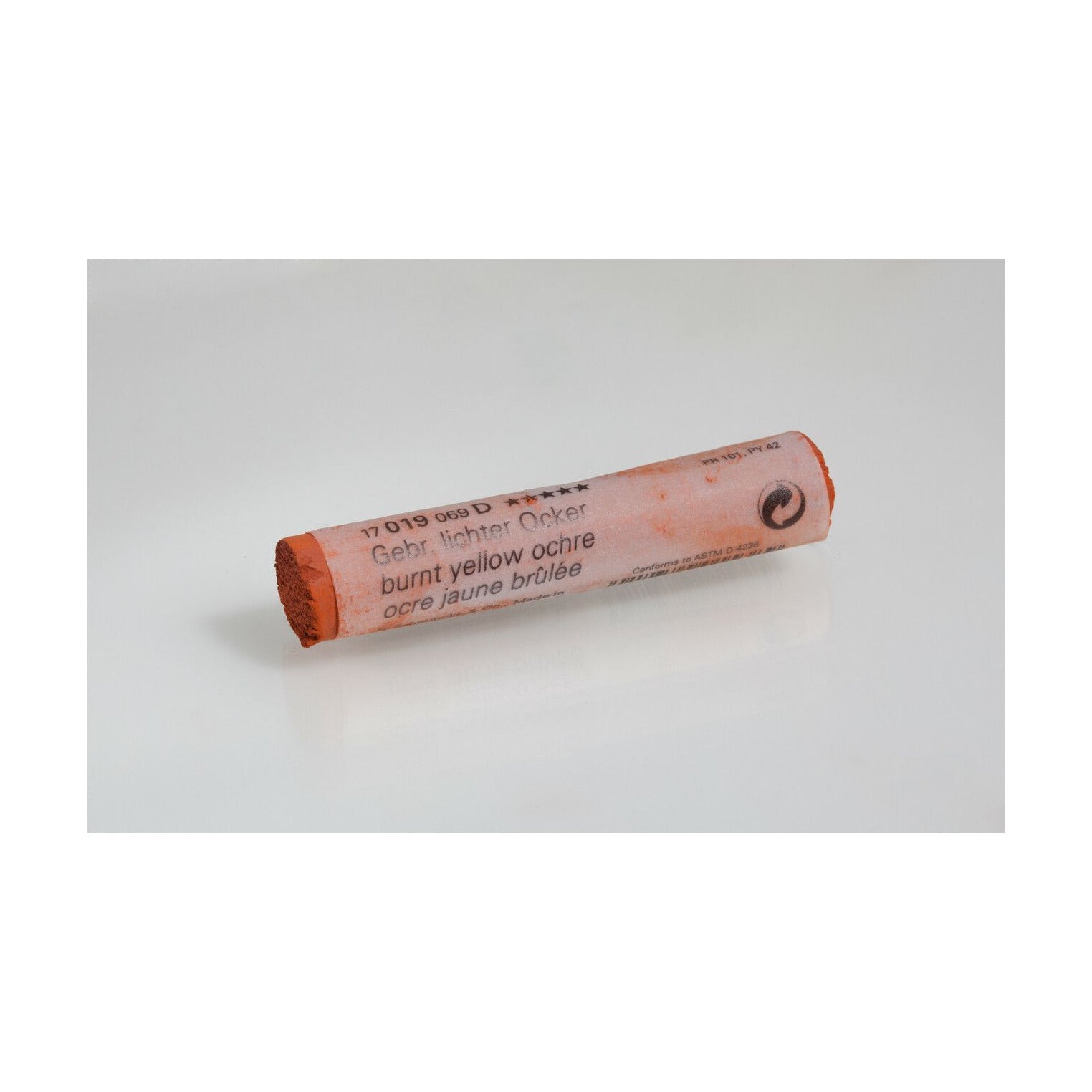 Schmincke FINEST EXTRA-SOFT Softpastell – Serie 1 – 019 D burnt yellow ochre