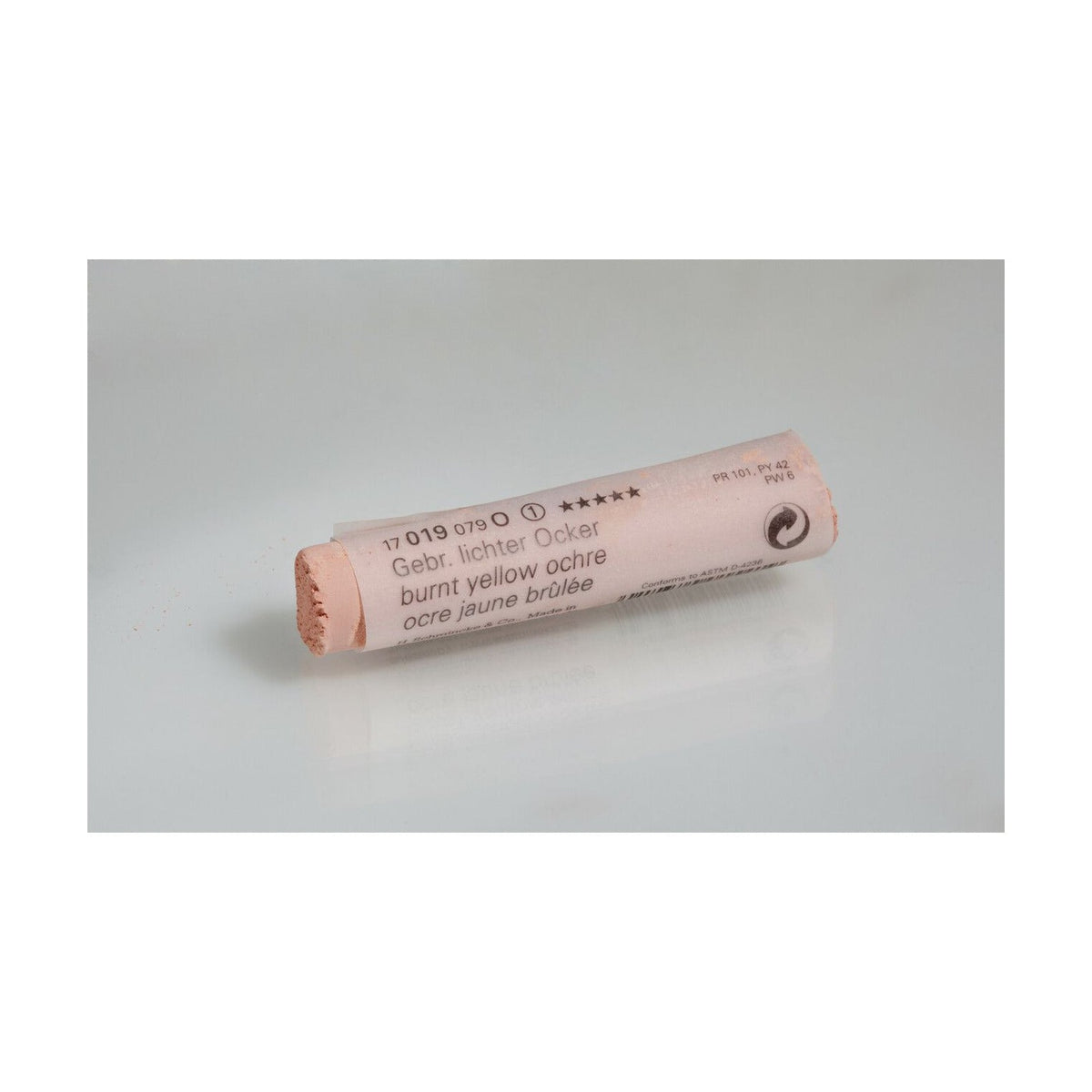 Schmincke FINEST EXTRA-SOFT Softpastell – Serie 1 – 019 O burnt yellow ochre