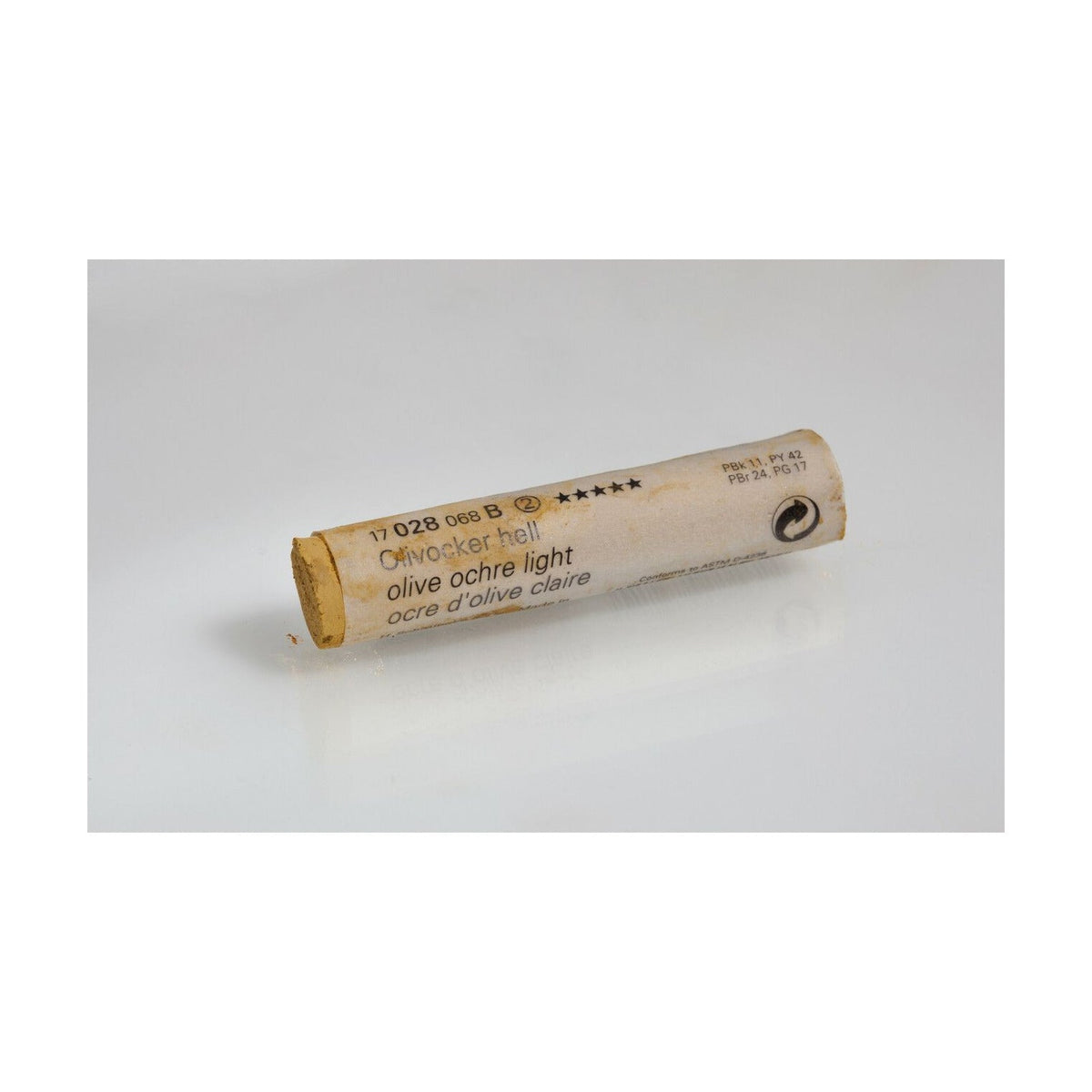 Schmincke FINEST EXTRA-SOFT Softpastell – Serie 1 – 028 B olive ochre light