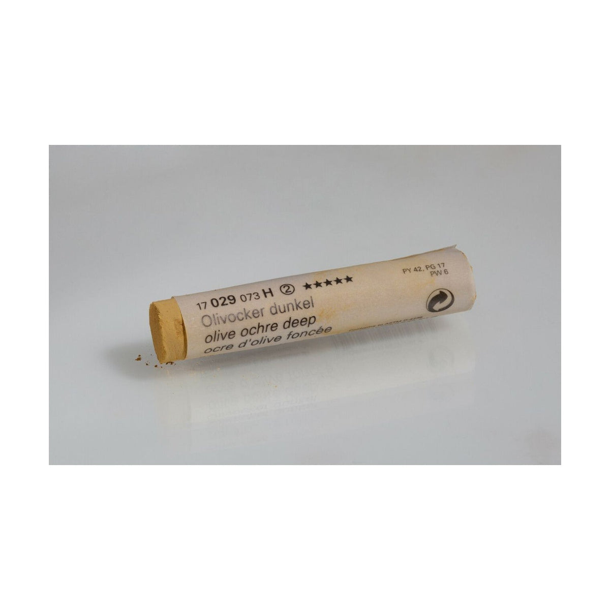 Schmincke FINEST EXTRA-SOFT Softpastell – Serie 1 – 029 H olive ochre deep