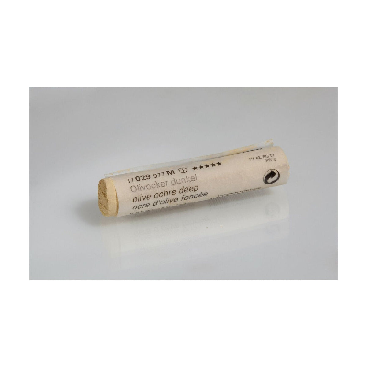 Schmincke FINEST EXTRA-SOFT Softpastell – Serie 1 – 029 M olive ochre deep