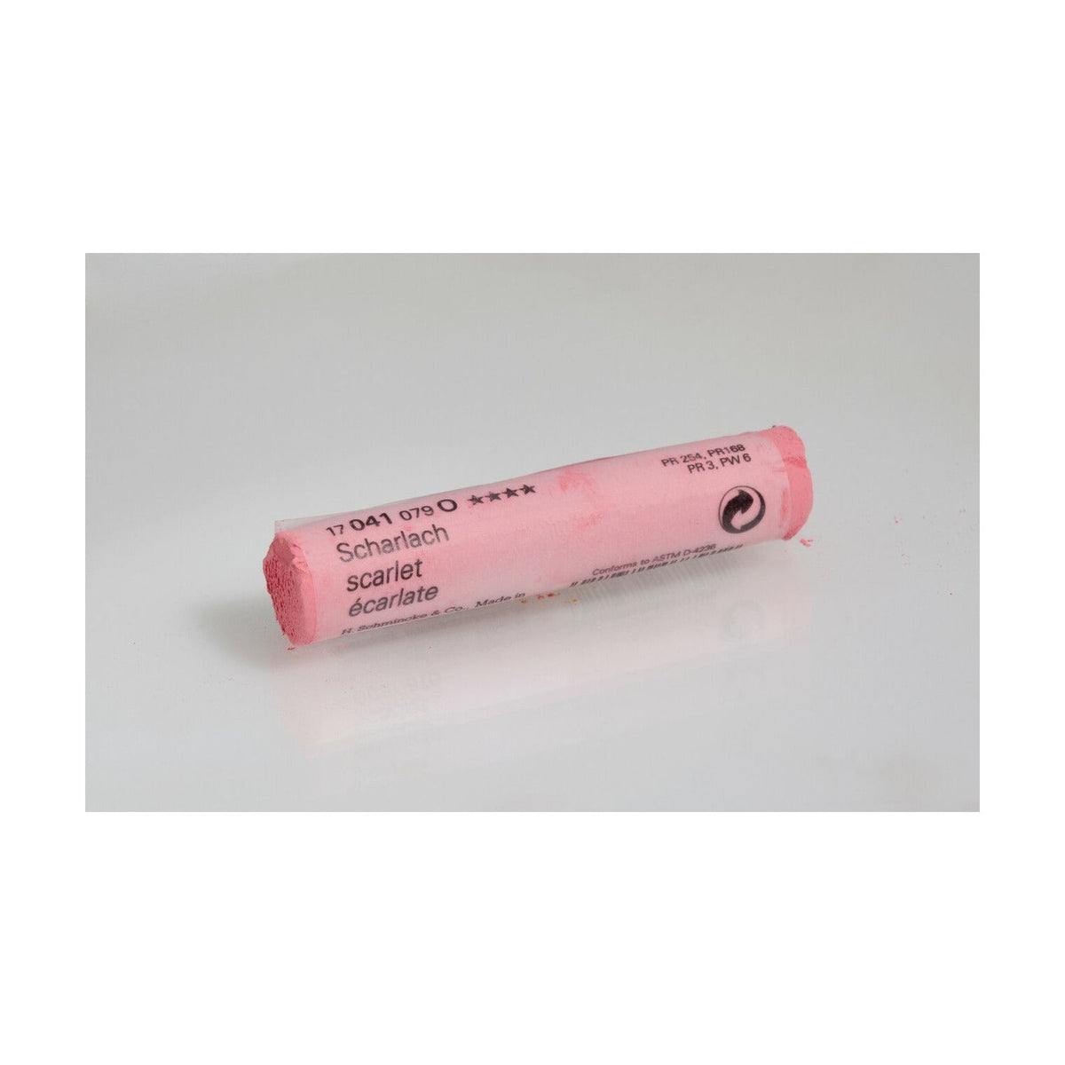 Schmincke FINEST EXTRA-SOFT Softpastell – Serie 1 – 041 O scarlet
