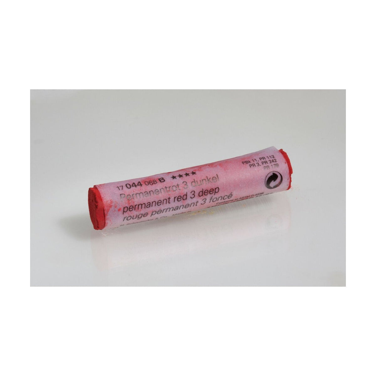Schmincke FINEST EXTRA-SOFT Softpastell – Serie 1 – 044 B permanent red 3 deep