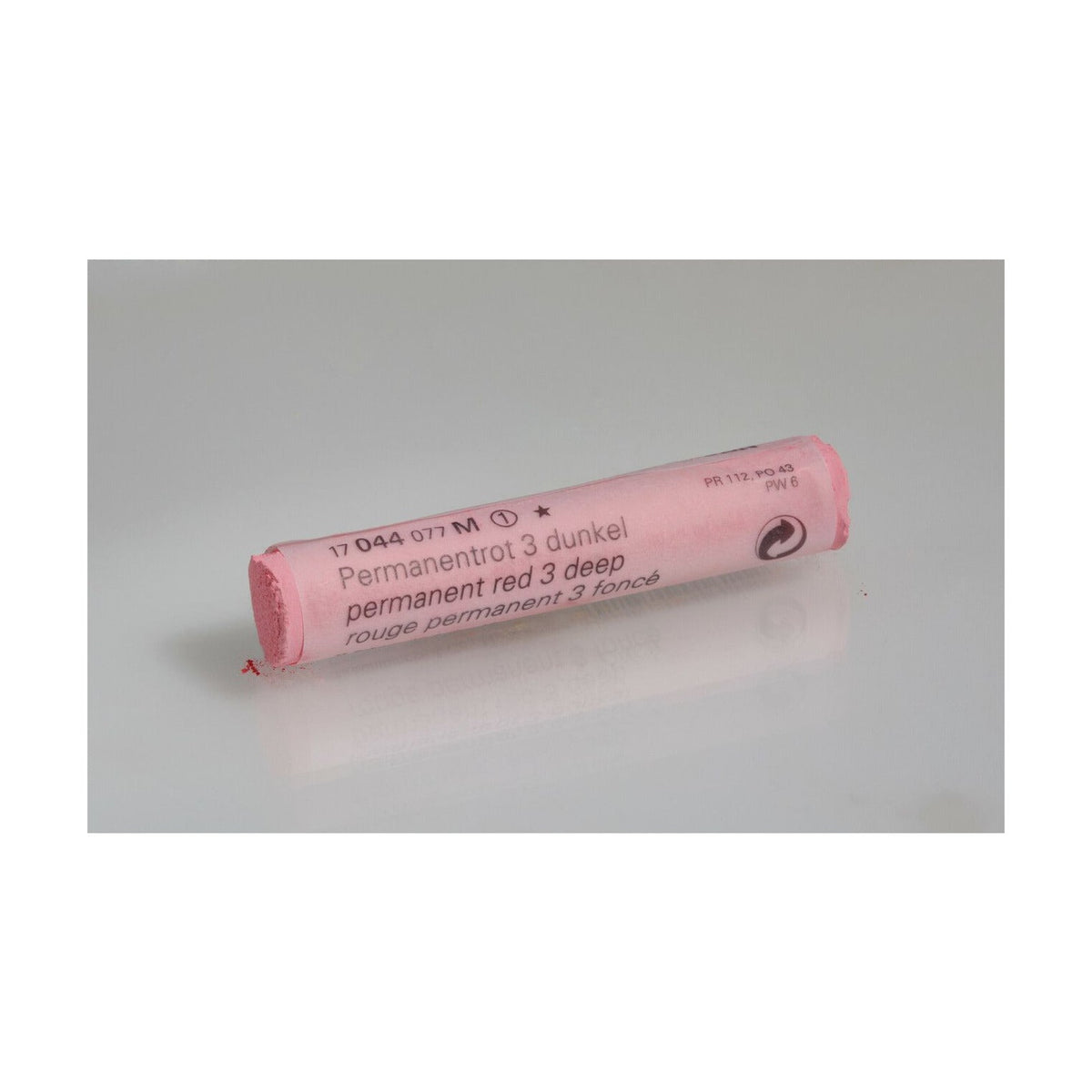 Schmincke FINEST EXTRA-SOFT Softpastell – Serie 1 – 044 M permanent red 3 deep