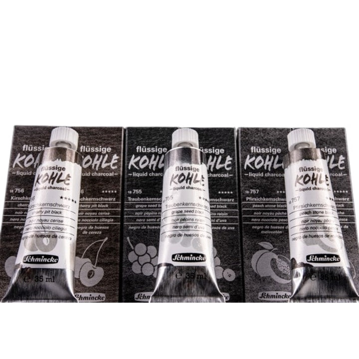 Schmincke Flüssig-Kohle in der Tube 35 ml