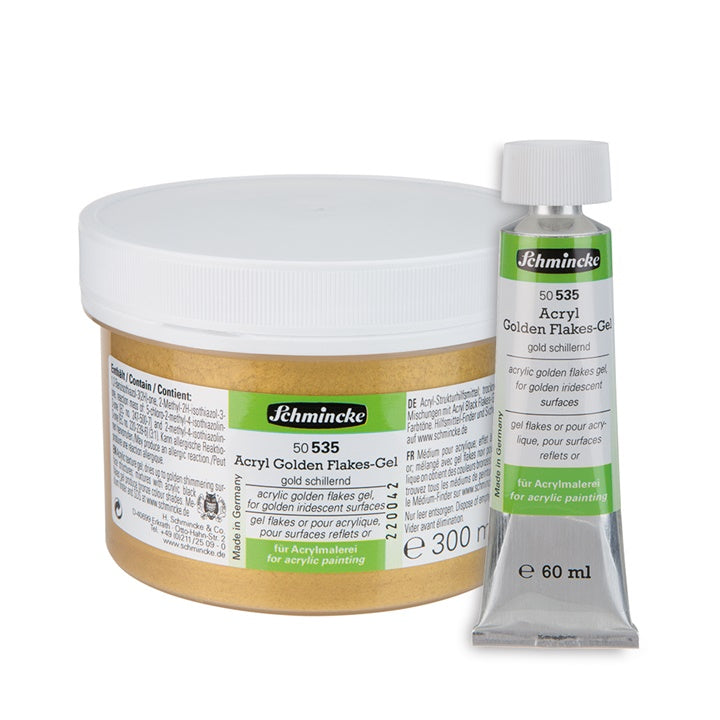 Schmincke Gold Strukturpaste für Acryl auf einem Keilrahmen | ARTMIE