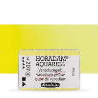 Schmincke Horadam Aquarellfarben im ganzen Näpfchen – 207 vanadium Gelb