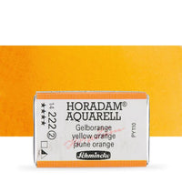 Schmincke Horadam Aquarellfarben im ganzen Näpfchen – 222 Orangegelb